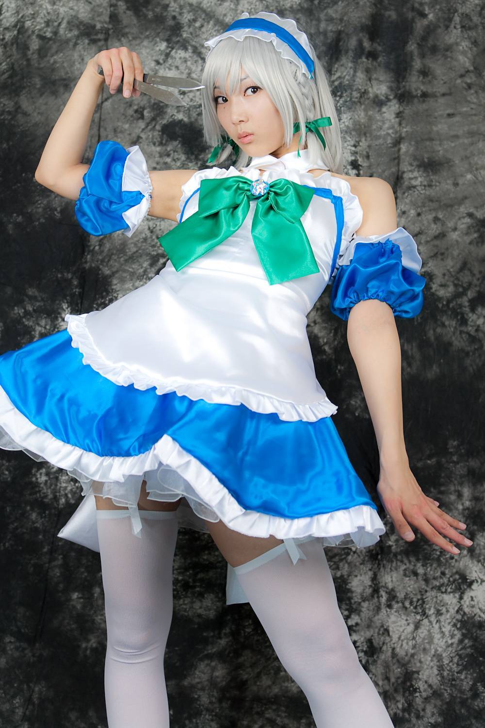 cosplay扮相美女套图 c77 Sakuya Izayoi　(3)